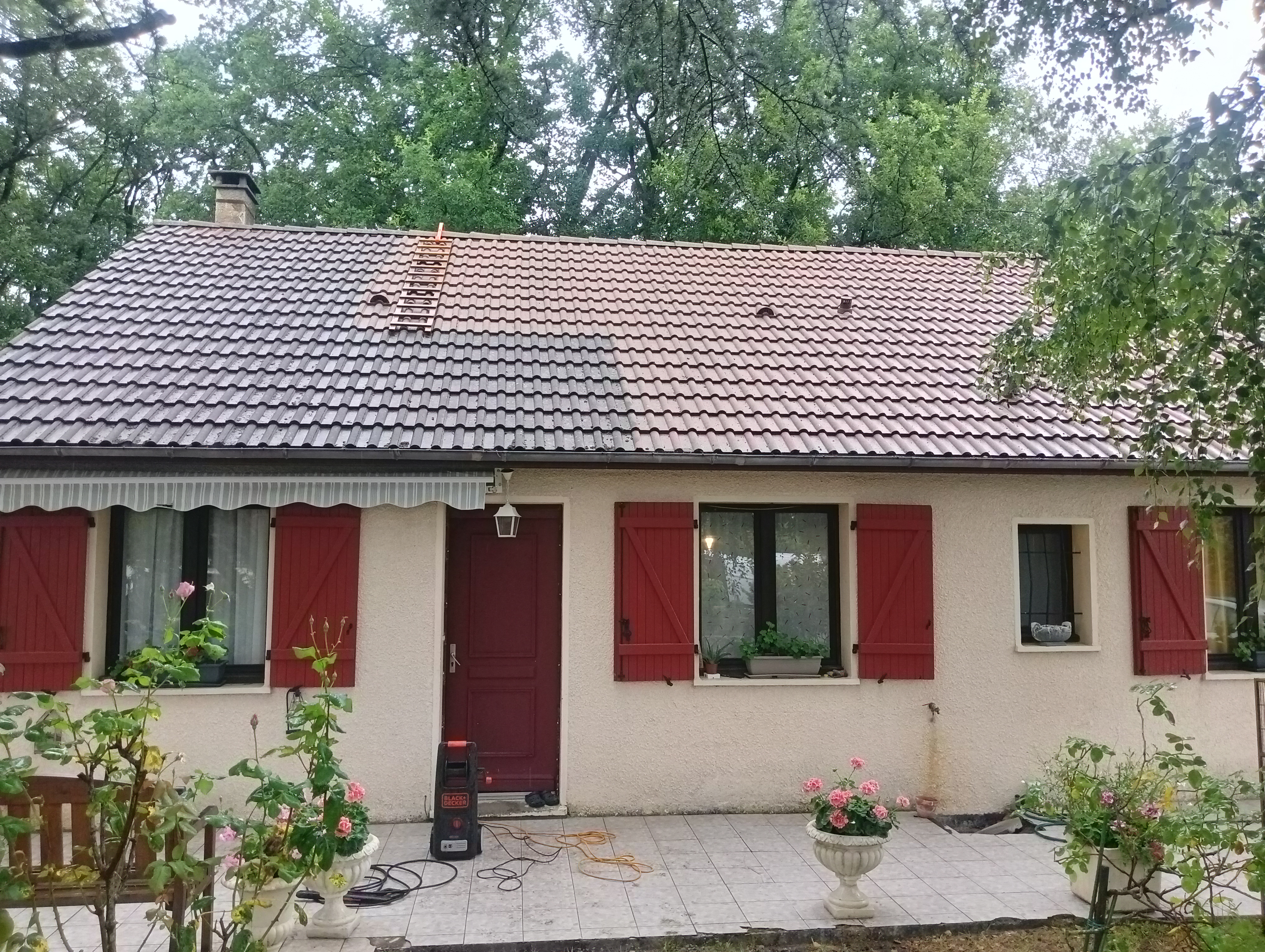 Nettoyage de toiture
